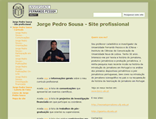 Tablet Screenshot of jorgepedrosousa.ufp.edu.pt