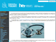 Tablet Screenshot of consultaviajante.ufp.edu.pt